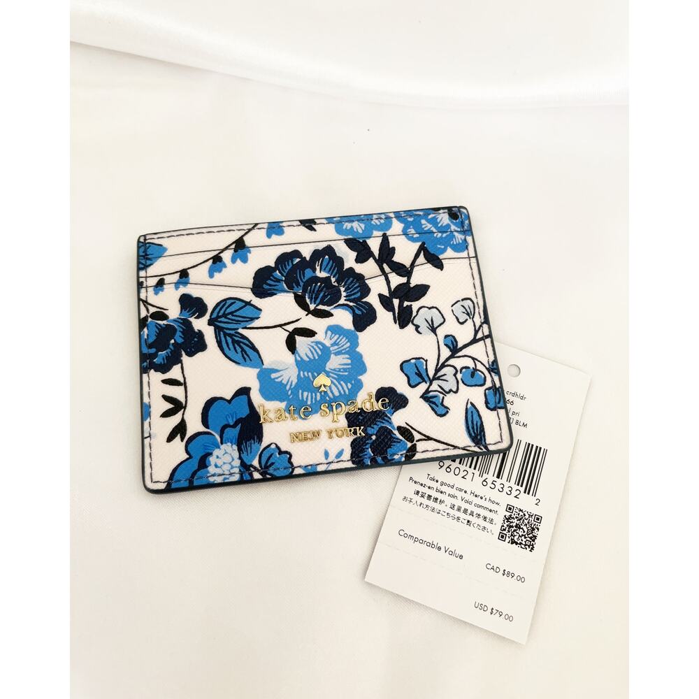 KATE SPADE Wristlet Credit Card Holder Key Chain Wallet Bundle - Picture 10 of 12
